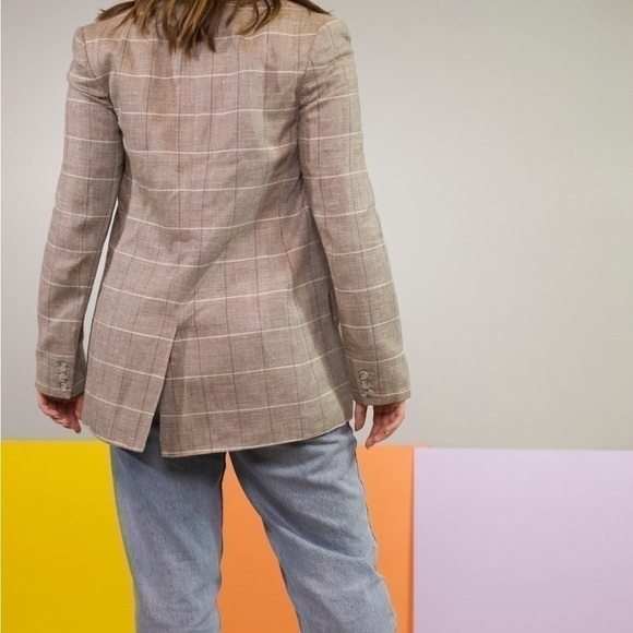 GirlBoy New York super cute plaid blazer fully lined - Picture 6 of 10